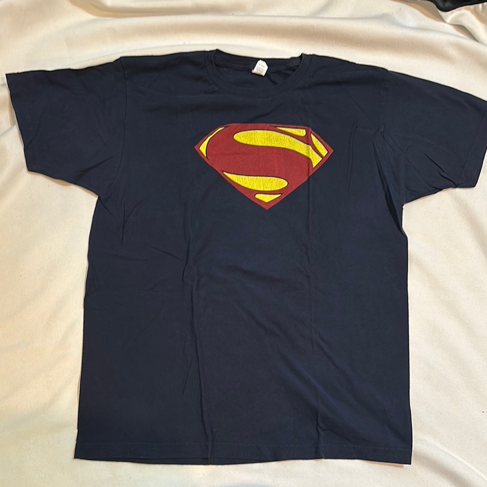 SDCC 2012 Hall H exclusive Man of Steel Superman Short Sleeve Tee